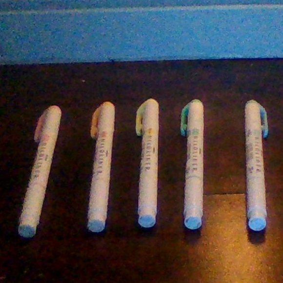 Zebra Mild-liners 5 marker set. - Picture 2 of 7